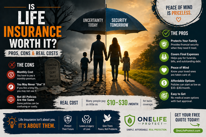 Is Life Insurance Worth It? Pros, Cons & Real Costs